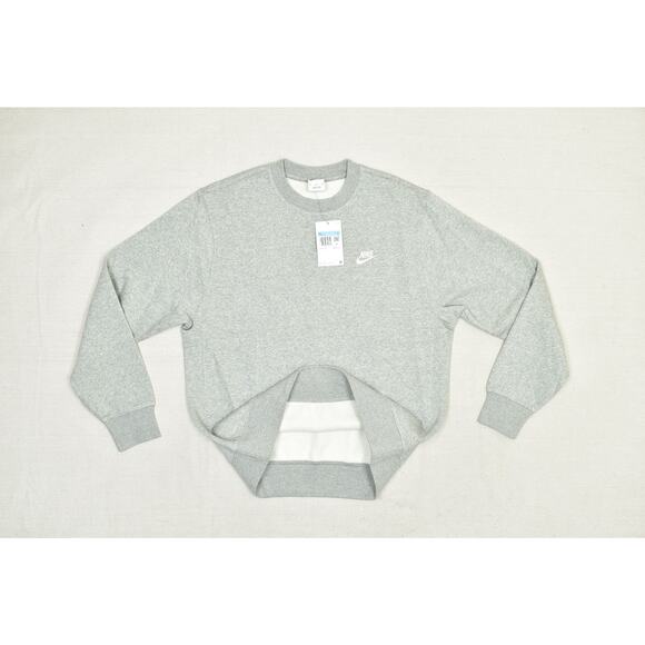 NEW Nike Sportswear Fleece Heather Crewneck Sweatshirt Size Medium BV2662-063 - Picture 5 of 8